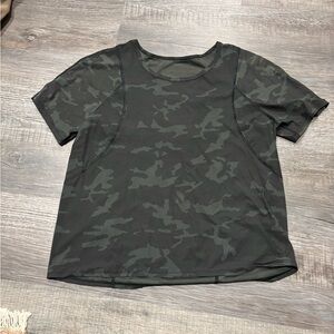 Lululemon Camo Print Women's Top
